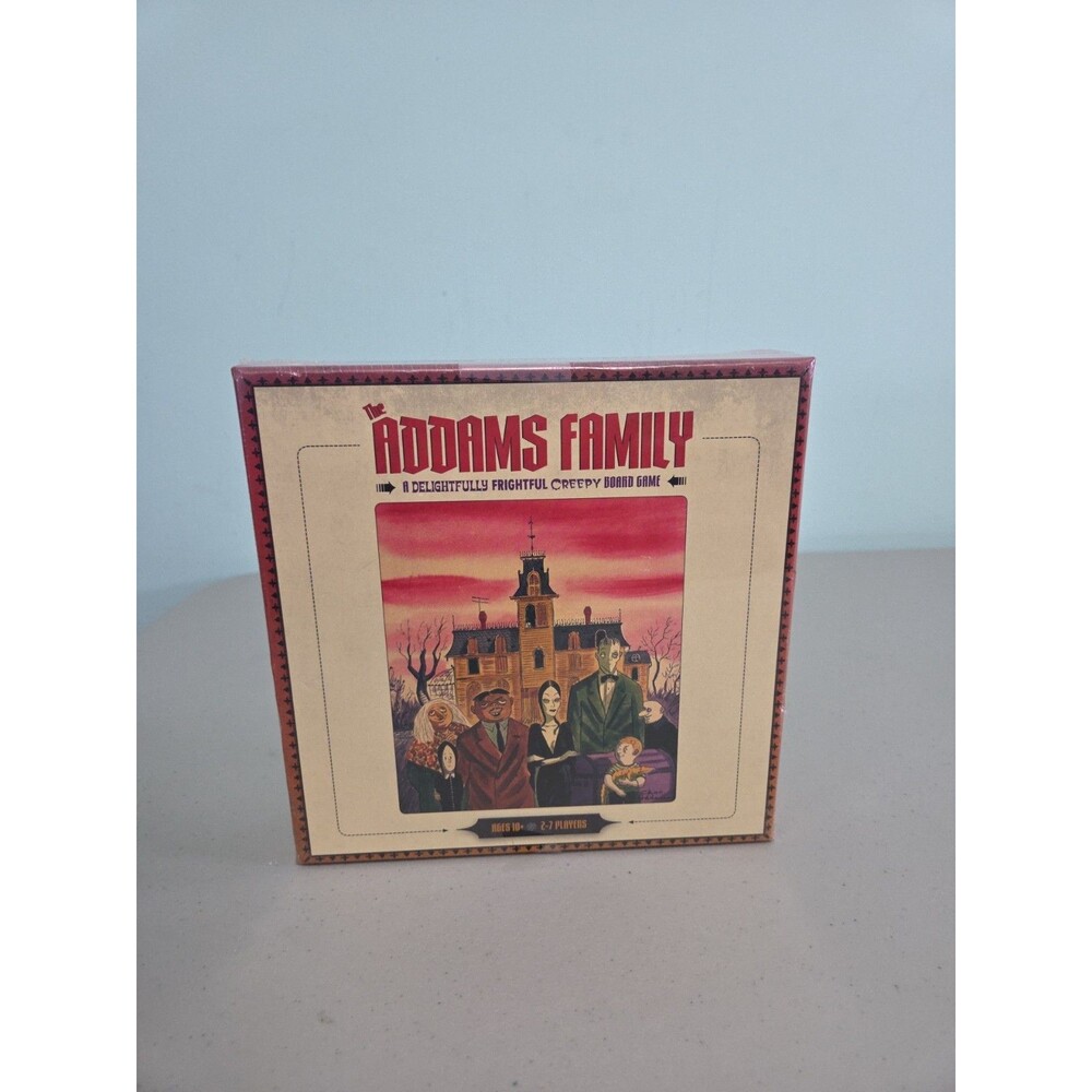 The Addams Family Board Game Delightfully Frightful Creepy NEW